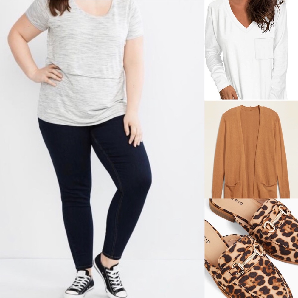 Plus Size BOUNCEBACK V-Pocket Post Pregnancy Jeans